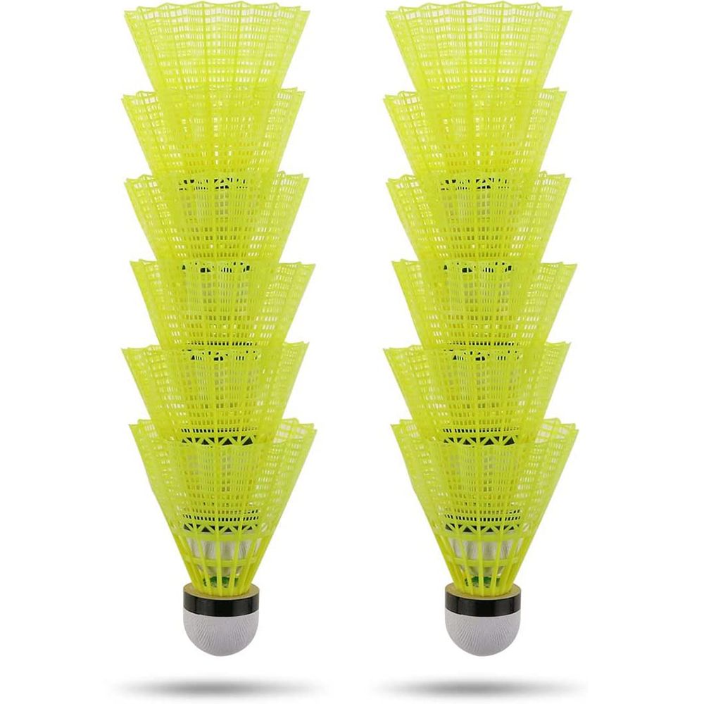 Feather Shuttlecock - Nylonowe lotki do badmintona o dużej
