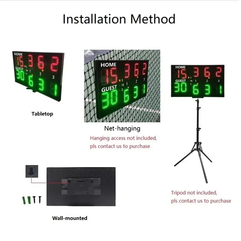 Scoreboard Digital - Elektroniczna tablica wyników LED Portle Xcm