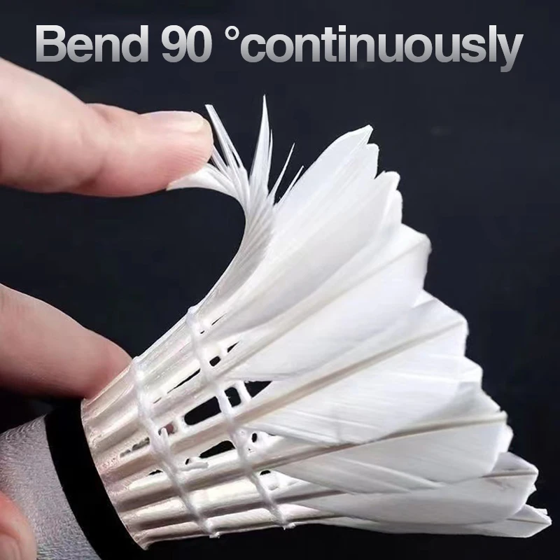 Feather Shuttlecock - Nowe lotki do badmintona z białego