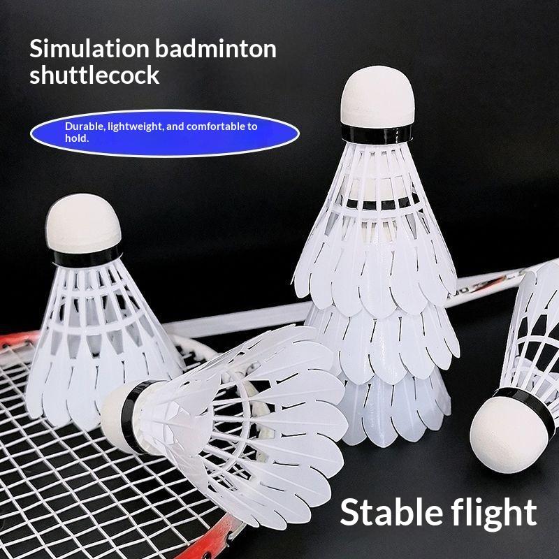 Badminton Shuttlecock - 3/6/12 sztuk – trwałe piłeczki do