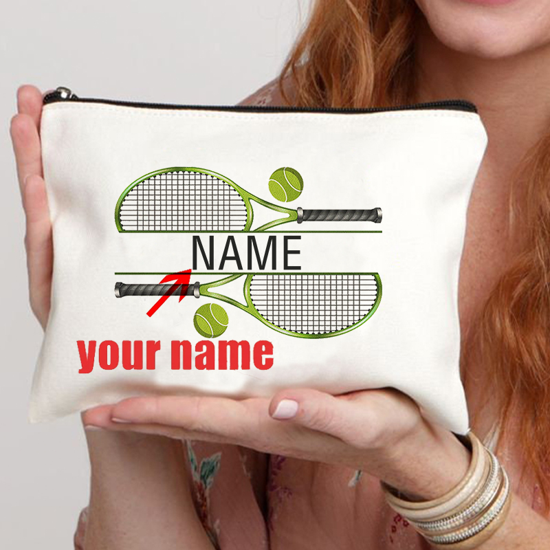 Badminton Bag - Spersonalizowana kosmetyczka z nazwą tenisową Prezent