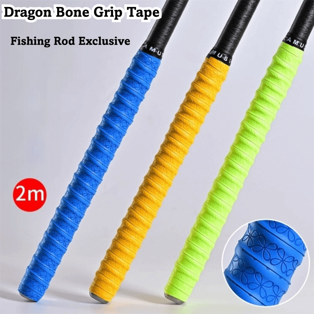 Badminton Grip - 2M Antypoślizgowa opaska na wędki, elastyczna,