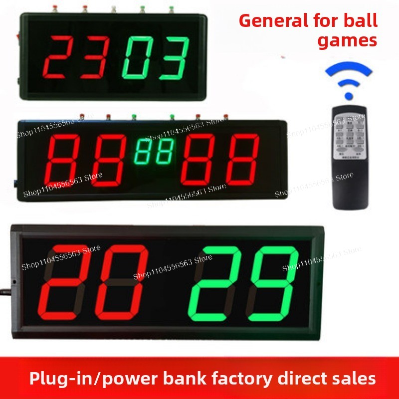 Scoreboard Digital - Cyfrowy licznik punktów sterowany pilotem, przenośna