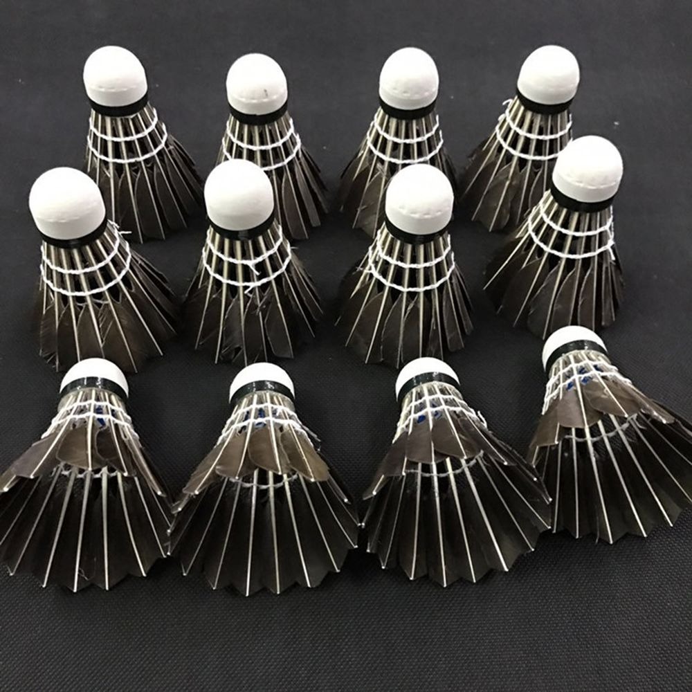 Feather Shuttlecock - 3/6/12 szt. Akcesoria Stabilne Sportowe Profesjonalne