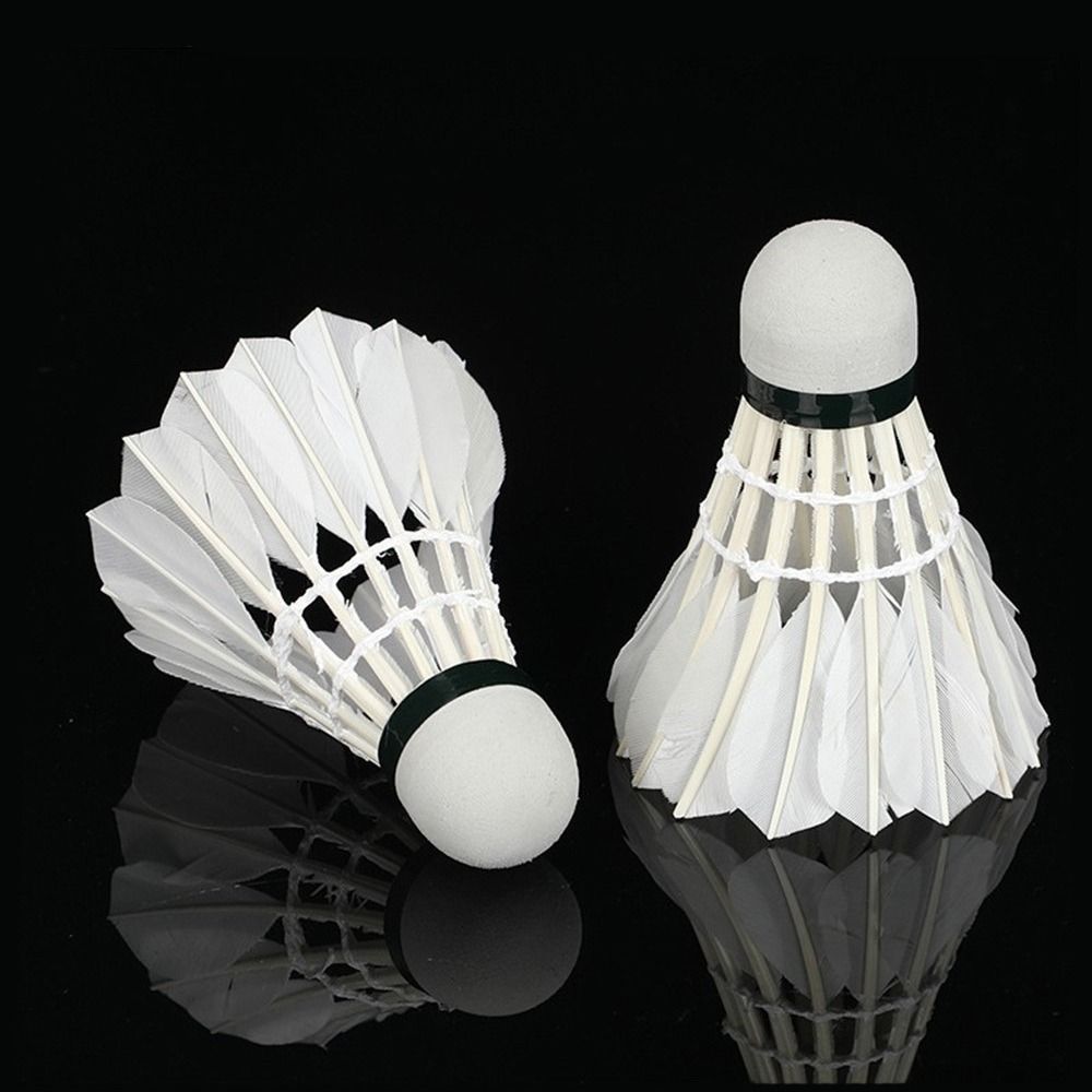 3/6/12 szt. Nowe białe lotki d – Feather Shuttlecock recenzja i cena