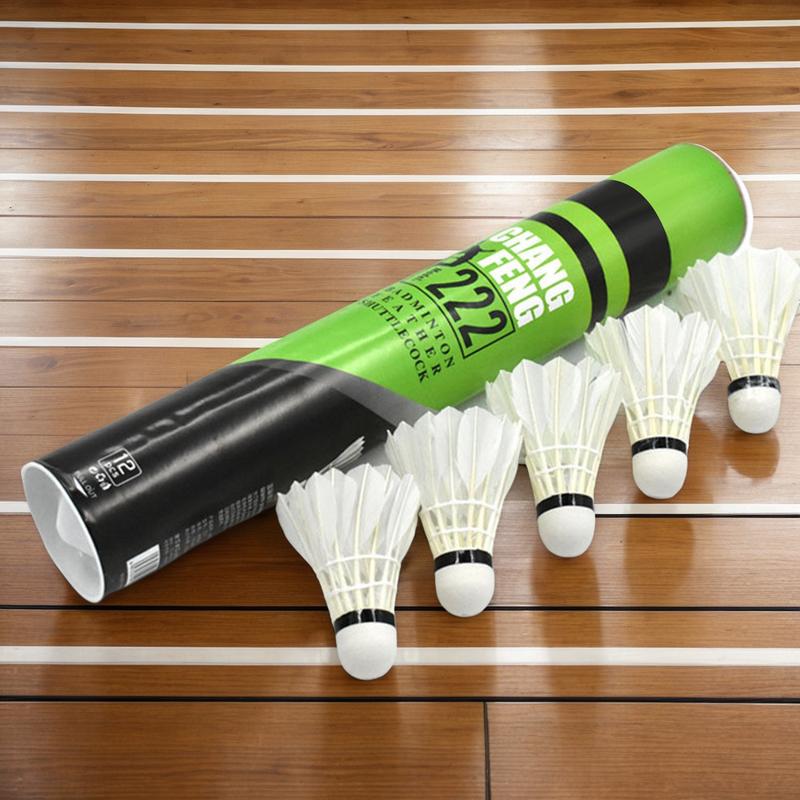 12 szt. Wytrzymałe lotki do ba – Feather Shuttlecock recenzja i cena