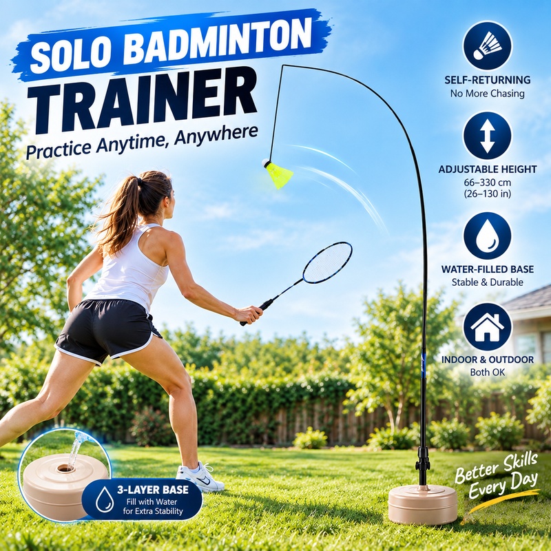 Samodzielny Trener do Badminto – Badminton Shuttlecock recenzja i cena